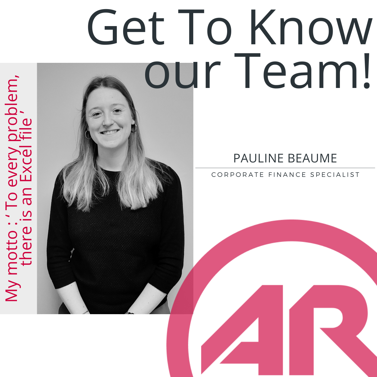 Pauline PBE Get to know our team
